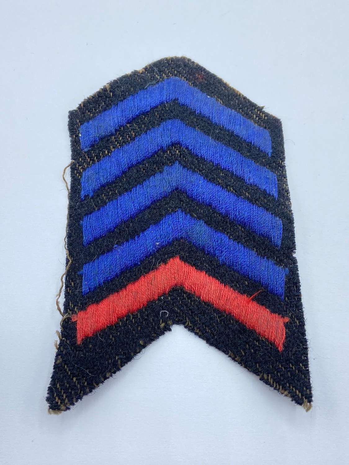 WW1 Period British Army/ Navy Embroidered Overseas Service Stripes