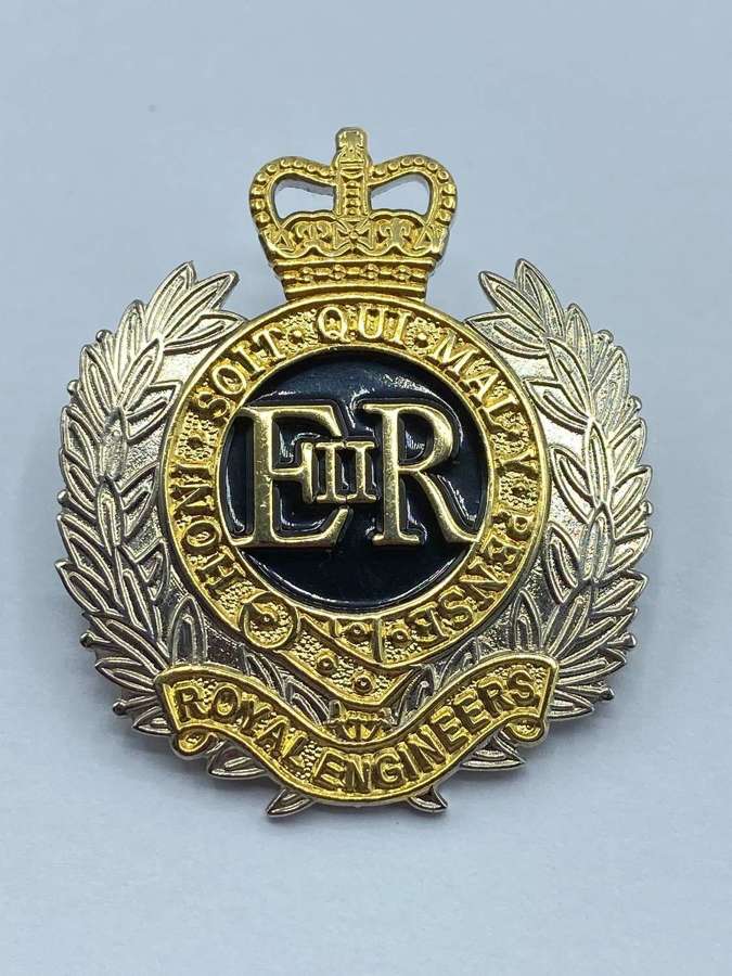Post WW2 British Royal Engineers Veterans Or Sweetheart Brooch