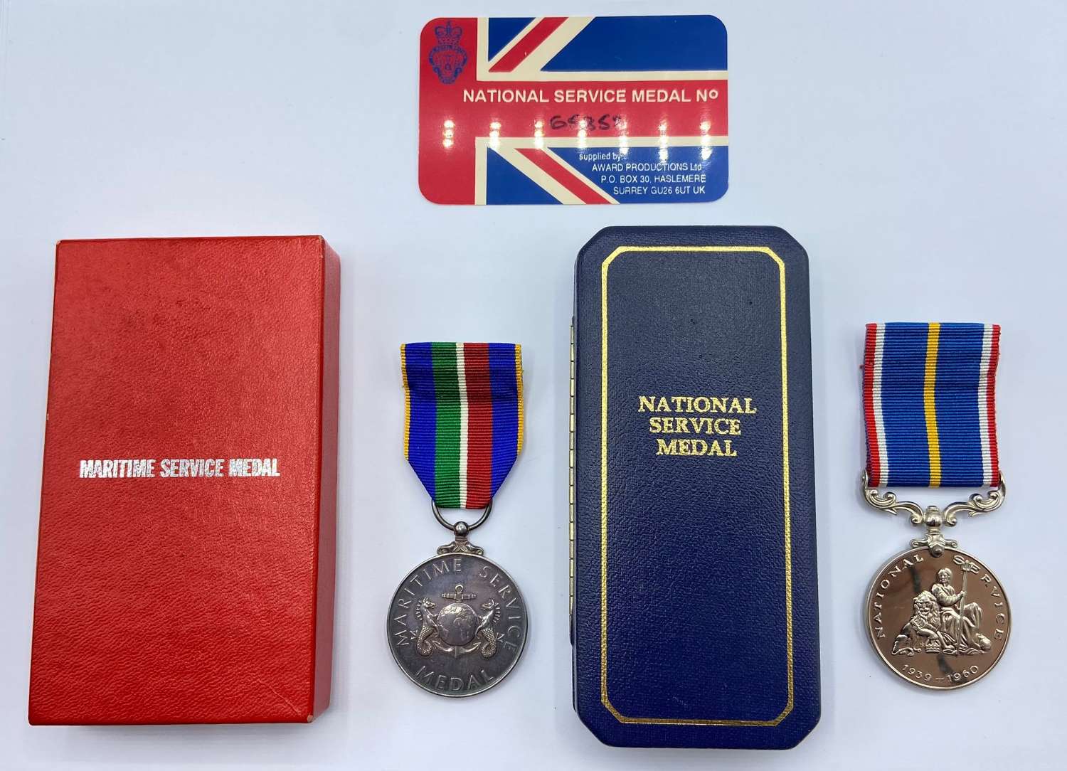 Post WW2 Royal Navy Defensively Equipped Merchant Ship Medal Group