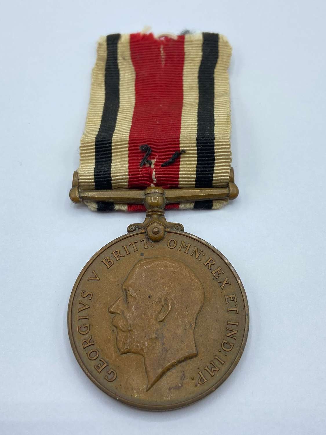 WW1 George V British Special Constabulary Medal To Edgar Thornton