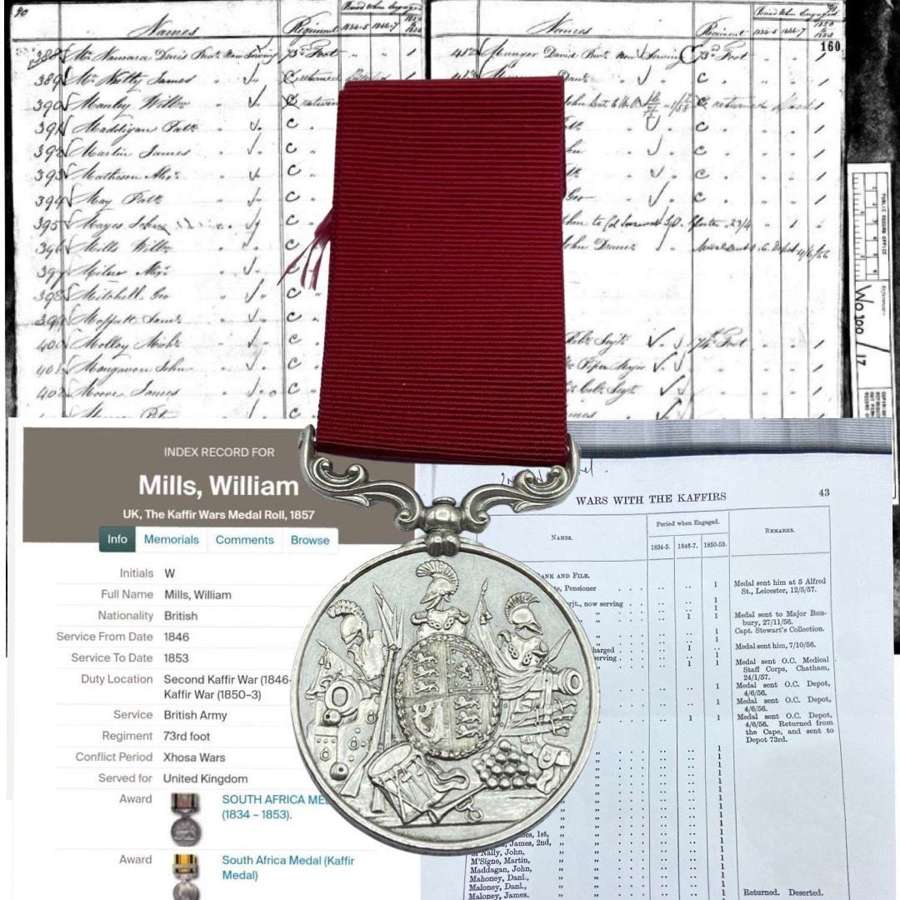 Victorian Army Long Service and Good Conduct Medal to Cpl W Mills