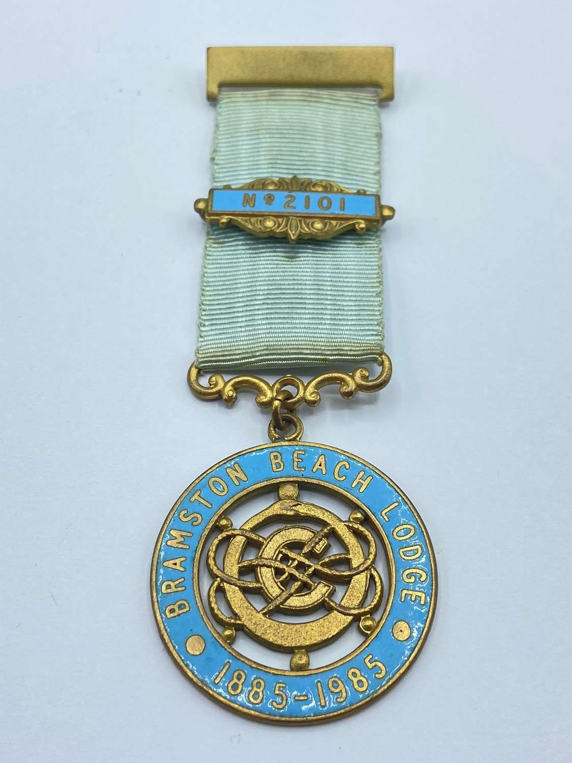 Vintage 100 Year Centenary Bramston Beach Lodge Masonic Jewel Medal