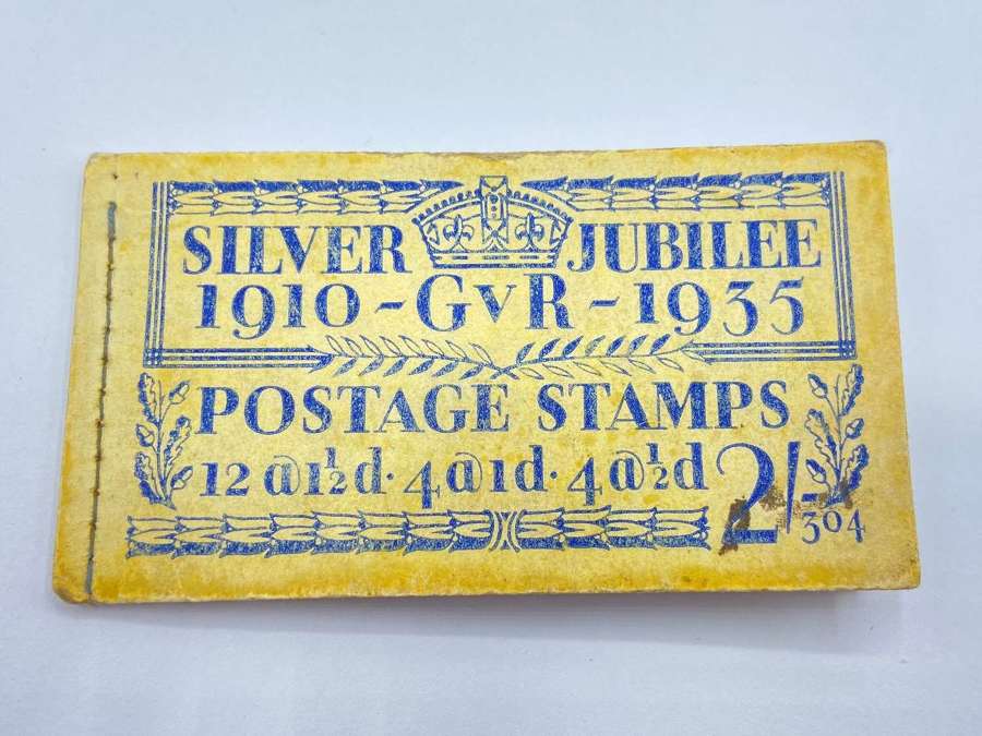 Vintage Silver Jubilee 1910-1935 Postage Stamps Book