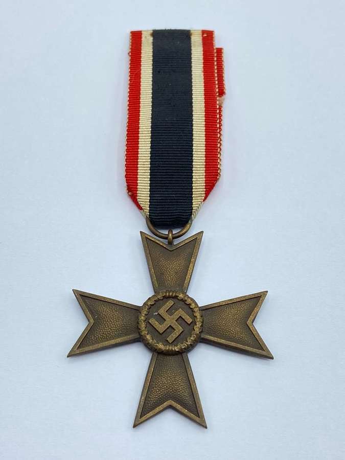 WW2 German Kriegsverdienst Kreuz War Merit Cross Without Swords
