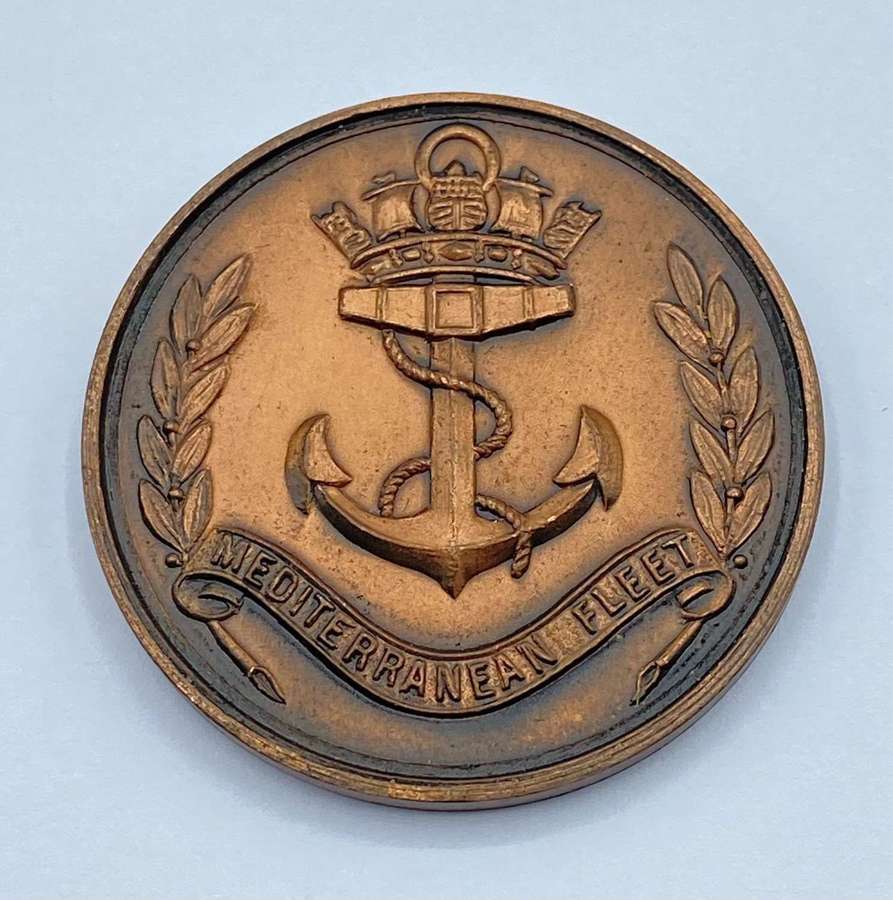 Pre WW2 Mediterranean Fleet 220 Yds Free Style 1930 3rd Place Medal