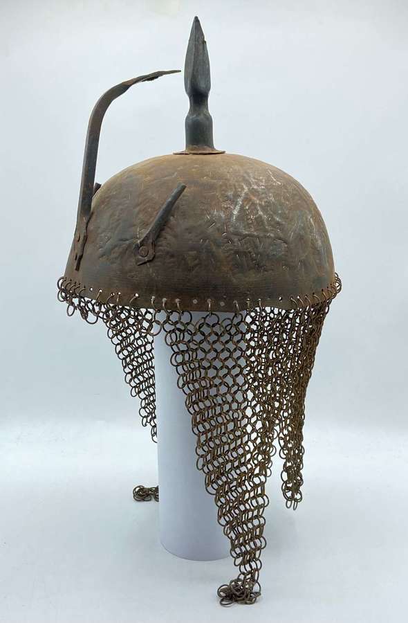 Antique 19th Century Indo-Persian Kulah Khud Warriors Helmet