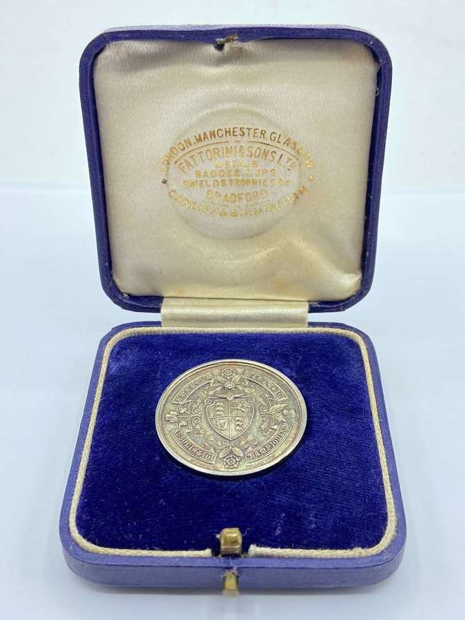 Antique Silver Cased Amateur Athletic Association Championship Medal