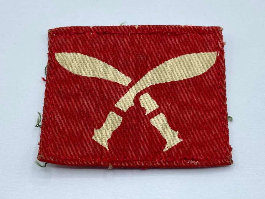 WW2 48th Gurkha Brigade Printed Formation Sign Patch