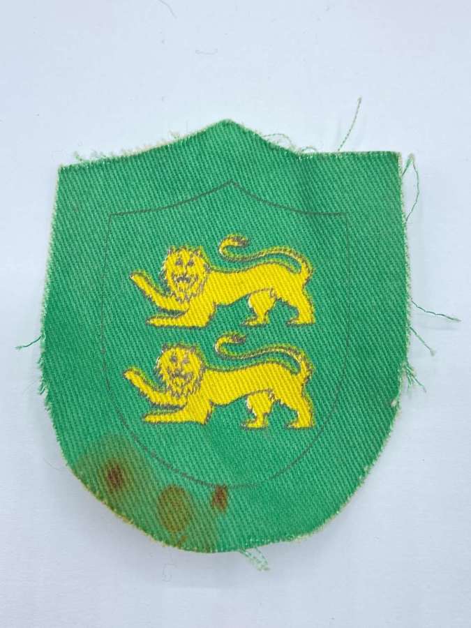 Post WW2 Cyprus District Un-Cut Printed Formation Sign Patch