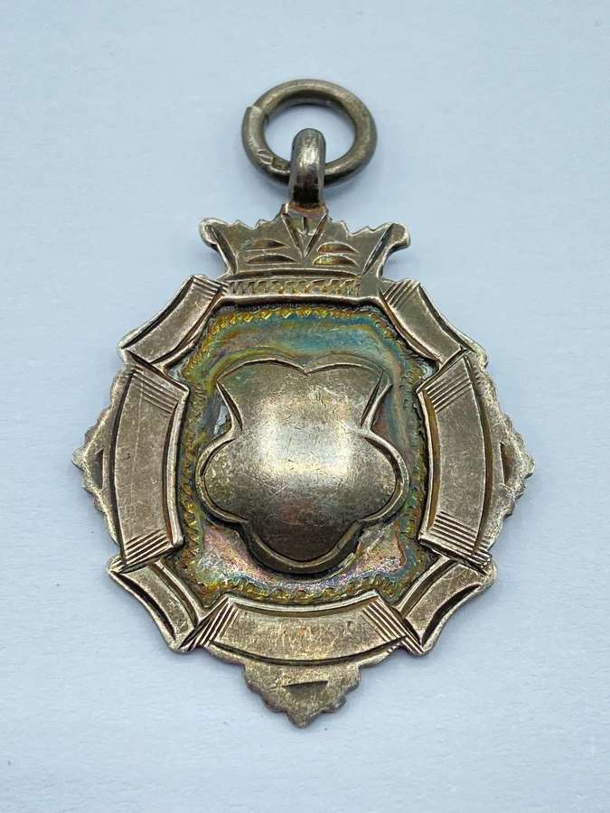 Vintage Silver Hallmarked Birmingham 1936 Sports Medal Fob F A Atlee