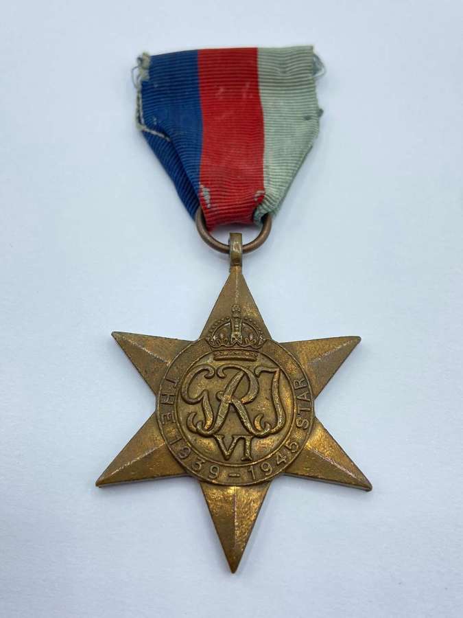 WW2 British & Commonwealth 1939-45 Star Medal & Original Ribbon