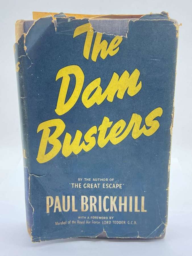 WW2 The Dam Busters By Paul Brickhill Book & Cover 1951 Reprint