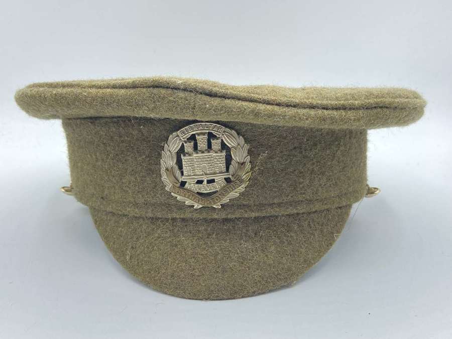 Post WW2 British No2 Khaki Parade Northamptonshire Regiment Hat/ Cap