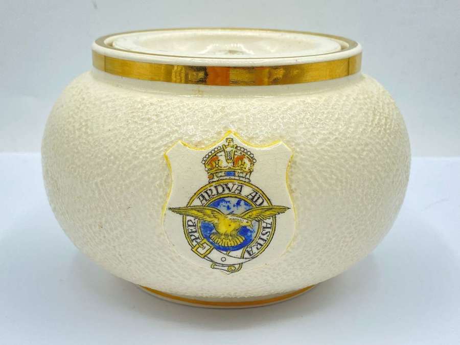 WW2 Period British Royal Air Force RAF Bitter Marmalade Jar Crock