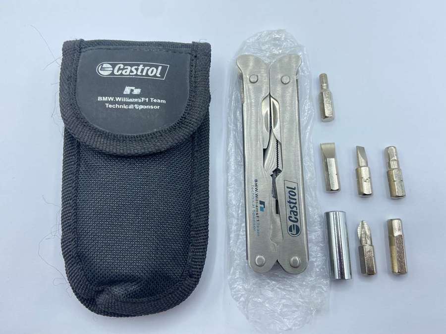Castrol BMW Williams F1 Team Technical Sponsors Pocket Tool Set