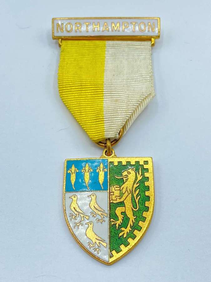 Vintage Unknown Masonic RMIG RMIB MEZ Enamel Gilt Northampton Jewel