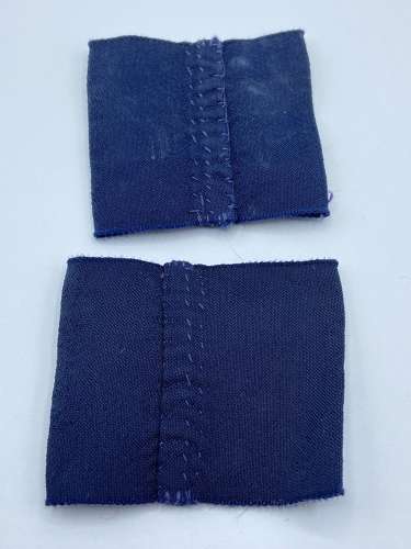 Early Post WW2 Royal Air Force Flight Sergeant Slip-On Rank Badges