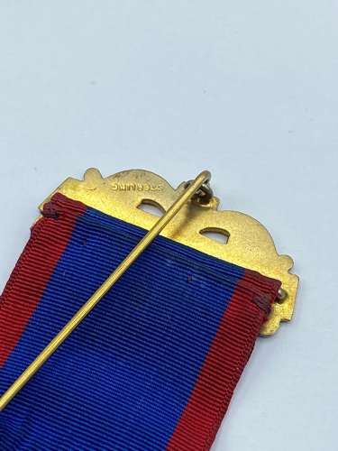 Vintage Silver Hallmarked RAOB Grand Council New Hampton Lodge Jewel