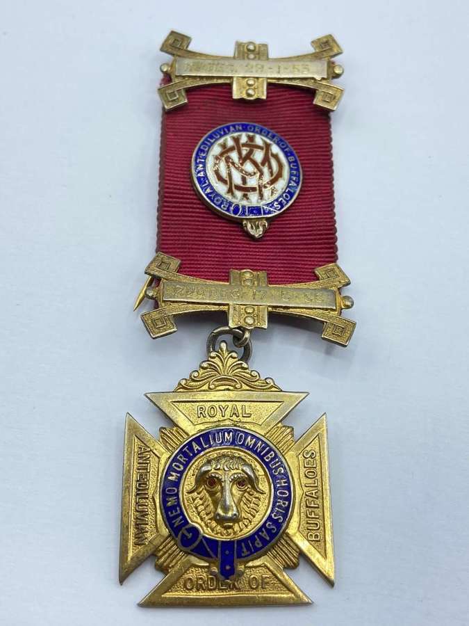 Vintage Silver Hallmarked RAOB Primo Bramraf Lodge No8530 Jewel