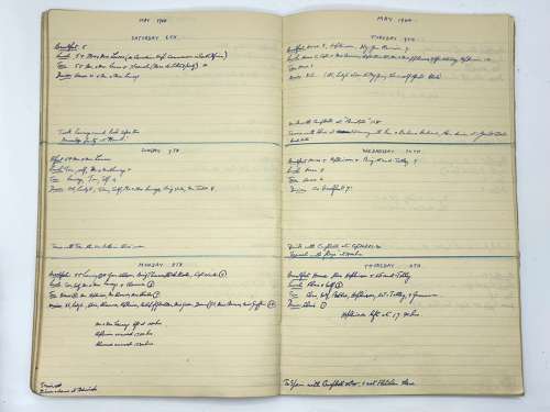 WW2 Diary Of Windsor Castle 1944 Part 1 Of 3 By Brigadier Beckett