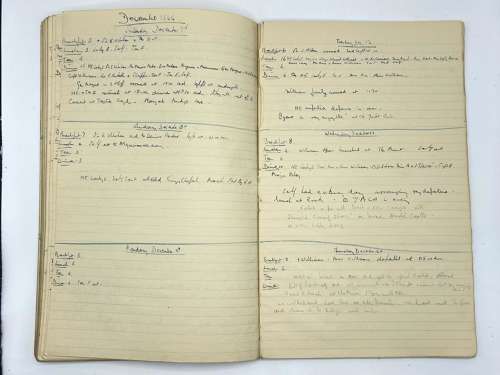 WW2 Diary Of Windsor Castle 1944 Part 3 Of 3 By Brigadier Beckett