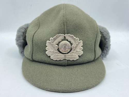 Post WW2 Females NVA Army & MfS Stasi & Grenztruppen Winter Hat Cap