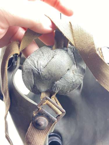 WW2 1941 Dated Czechoslovakian Made German Eckhardt Gas Mask