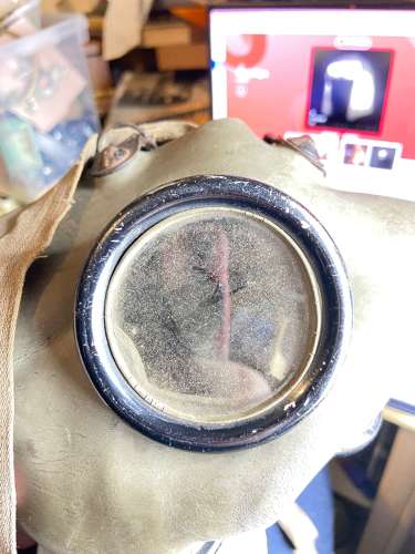 WW2 1941 Dated Czechoslovakian Made German Eckhardt Gas Mask
