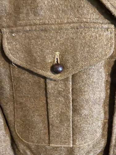 Post WW2 2nd Lieutenant 4th Guards Division Royal Artillery Battledres