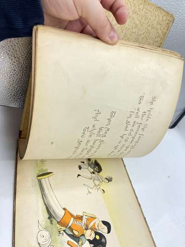 Antique 1903 New Edition, The Golliwogg In War By Florence Upton