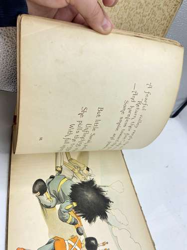 Antique 1903 New Edition, The Golliwogg In War By Florence Upton