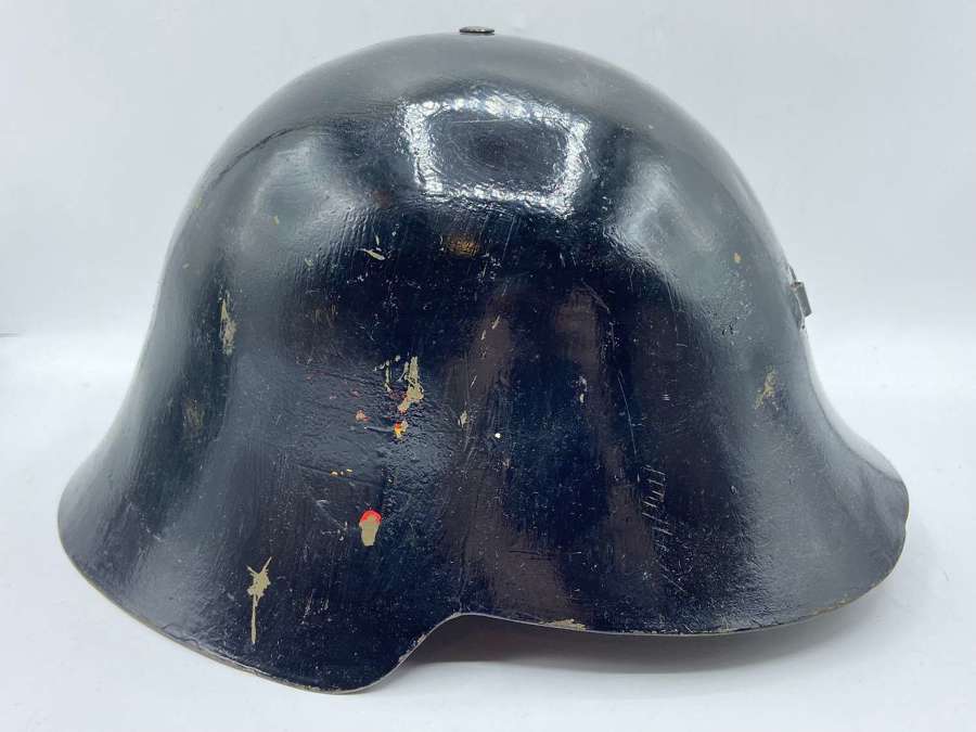 WW2 Spanish Civil War Blue Division Double Decal M1934 Helmet