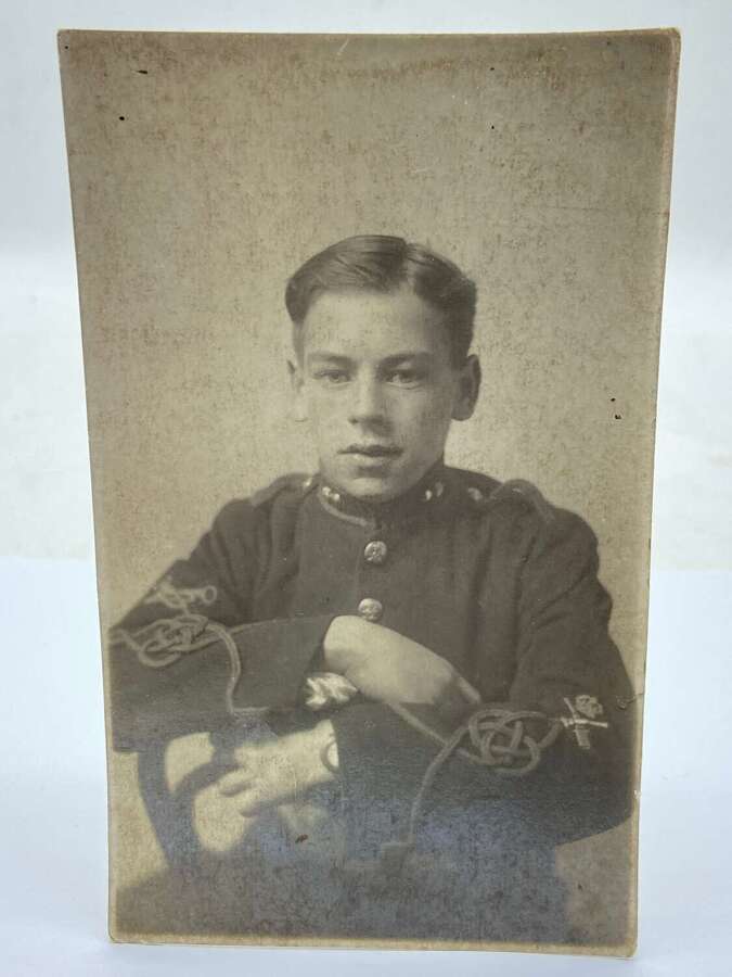 Pre WW1 Edwardian Royal Artillery Marksman Portrait Photograph