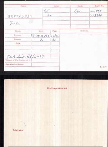 WW1 Bolton- Lancashire Family Smethurst Medal Grouping & Research