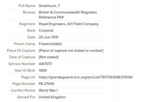 WW1 Bolton- Lancashire Family Smethurst Medal Grouping & Research