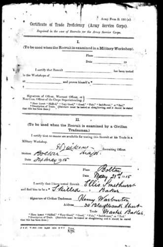 WW1 Bolton- Lancashire Family Smethurst Medal Grouping & Research