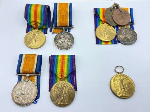 WW1 Bolton- Lancashire Family Smethurst Medal Grouping & Research