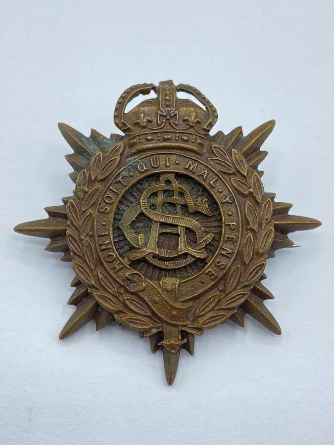 WW1 Bronze Officers Army Service Corps Converted Sweetheart Brooch