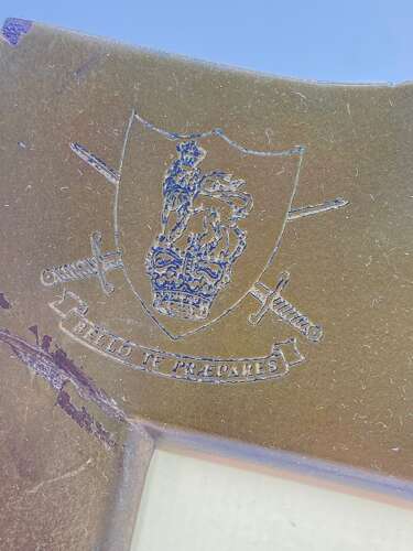 Post WW2 1990s British Army Training Regiment Winchester Photo Frame
