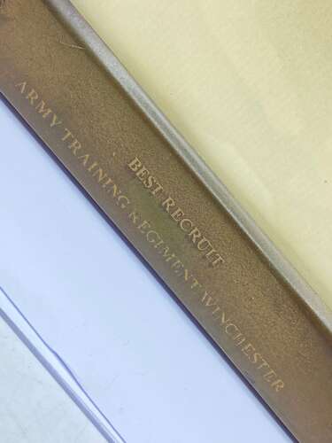 Post WW2 1990s British Army Training Regiment Winchester Photo Frame
