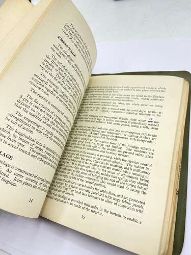 WW2 1940 RAF Manual Of Instructions For The De Havilland Dragon Six