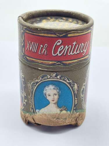 Vintage XVIIIth Century Beauties Match Cylinder & Contents