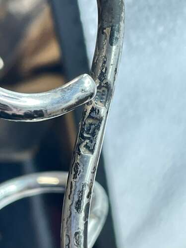 Antique Silver Hallmarked 1906 Rowland Ward Mounted Deer Foot