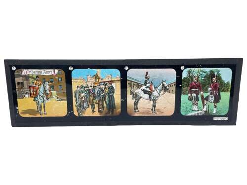Victorian Boer War Period The British Army Magic Lantern Slide