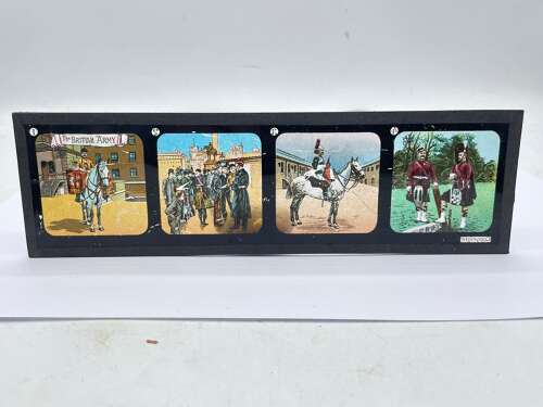 Victorian Boer War Period The British Army Magic Lantern Slide