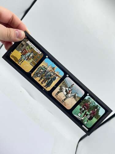 Victorian Boer War Period The British Army Magic Lantern Slide
