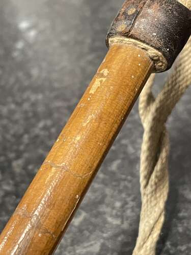 Antique Wooden & Lead Weighted Fishing Priest