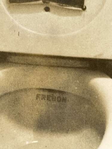 Post WW2 German Heidelberg 1948 Hitler In The Toilet Photograph