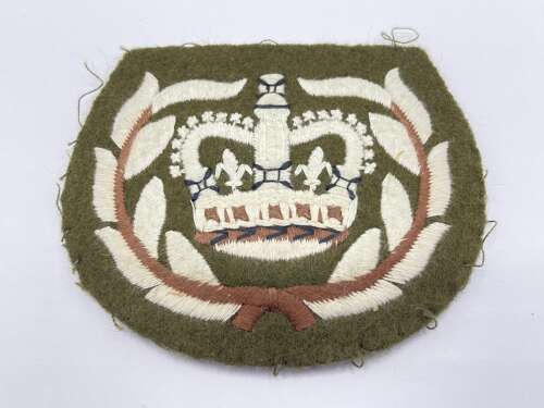 Post WW2 British Army WO2 Warrant Officer Rank Badge/ Patch