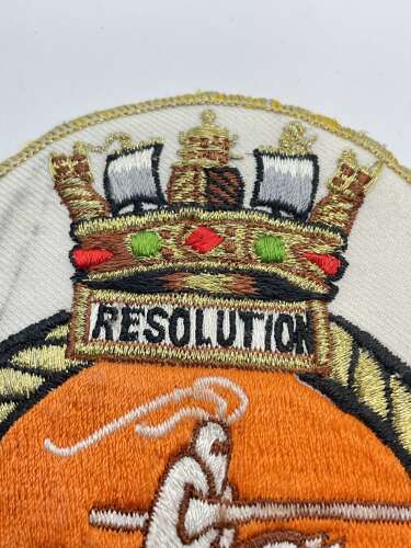 Post WW2 HMS Resolution (S22) Royal Navy Ballistic Missile Submarine Patch